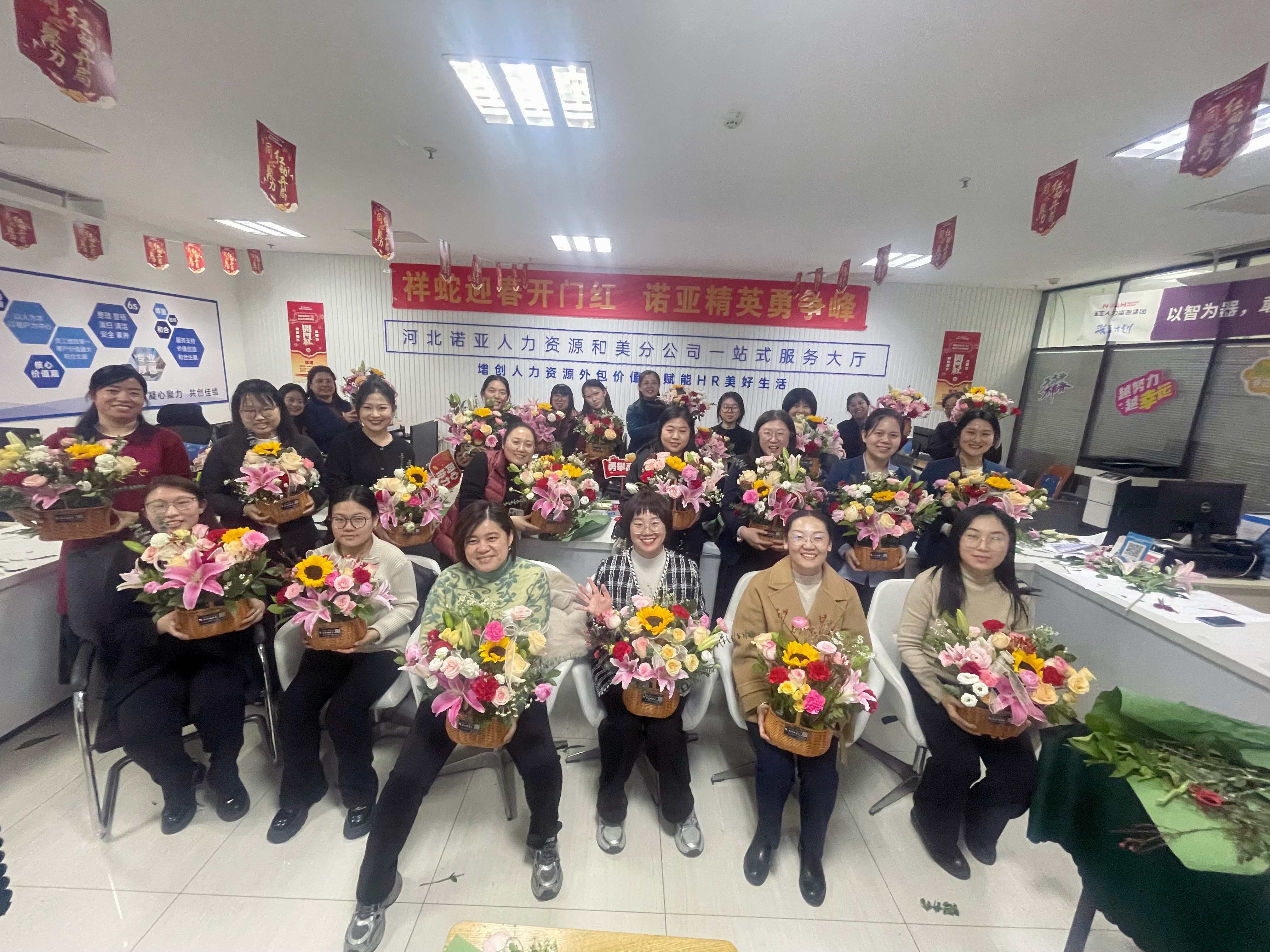 婦女節(jié)插花活動，綻放女性芳華